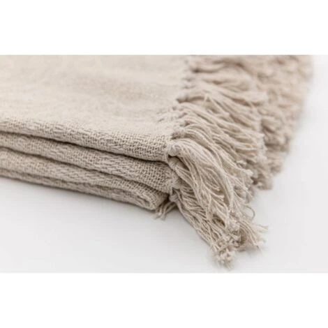 Fouta 100% Coton 120 X 160 Cm Jacquard Fil Lurex Doré – Image 2