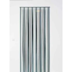 Rideau De Porte 90x200cm Coloris Gris
