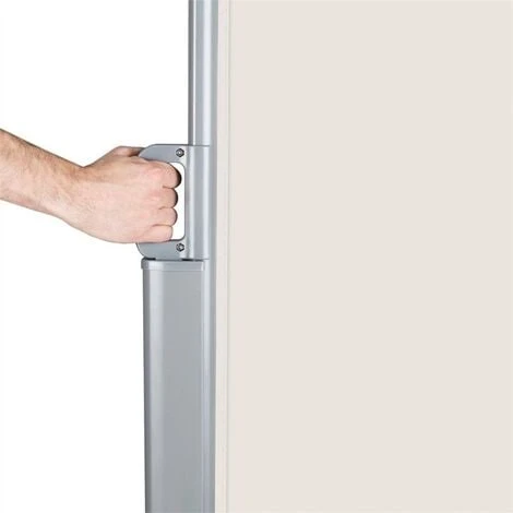 Bari 316 Store Latéral 300x160cm Aluminium Crème-sable – Image 4