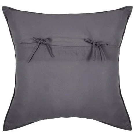 Dessus De Lit Tressé 240 X 260 + 2 Taies Gris Foncé Atmosphera – Image 4