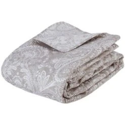 Dessus De Lit Marie Avec 2 Taies D'oreillers Lin Atmosphera