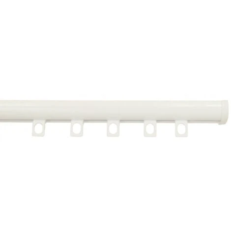 Tringle Rail Décorail Prêt à Poser, Pour Rideau à Galon Fronceur L 2 M