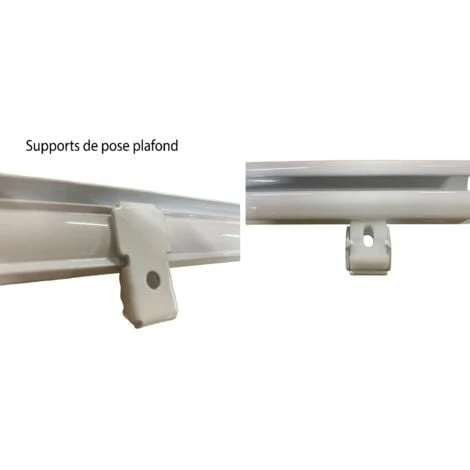 Tringle Rail Décorail Prêt à Poser, Pour Rideau à Galon Fronceur L 2 M – Image 4