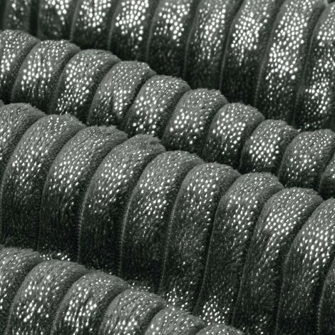 Beautissu Couvre Lit Elisa Couverture Polaire Avec Impressions Scintillantes Anthrazit, 220cm, 240 (de) â Image 3