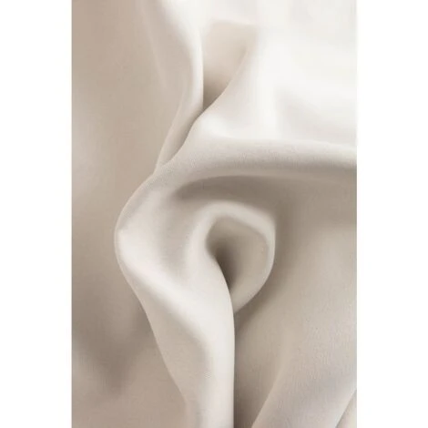 Rideau Anti Bruit, Thermique, Occultant 135 X 240 Cm à Oeillets Mat Uni Ecru – Image 3