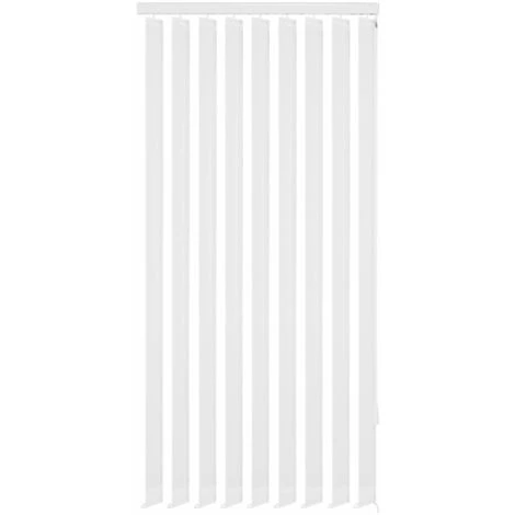 Store Vertical 120 X 250 Cm Tissu Blanc