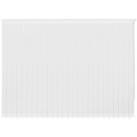Store Vertical 120 X 250 Cm Tissu Blanc â Image 4