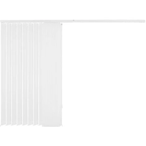 Store Vertical 120 X 250 Cm Tissu Blanc â Image 5