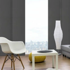 Panneau Japonais Tamisant Mesh - Gris Anthracite - L50 X H260cm