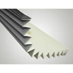 Gardinia 33404 Easyfix Thermo Store Plissé Occultant à 2 Rails Blanc 40 X 130 Cm