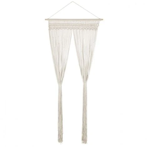 Rideau 90x200 Cm Bohème Macramé – Image 4