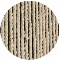 Rideau De Porte En Corde Beige Toulon 90 X 210 Cm