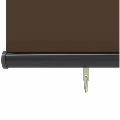 Lot De 4 Stores Enrouleur D'extérieur 120x225 Cm HOUSTON Taupe Universel – Image 5