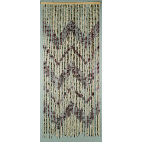 Rideau Portière Maïs Dakar 90 X200 Cm Bicolore