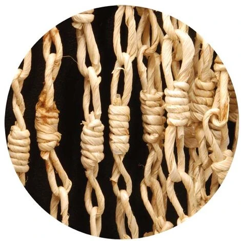 Rideau Portière Maïs Nuage Blanc 90 X200 Cm Beige – Image 3