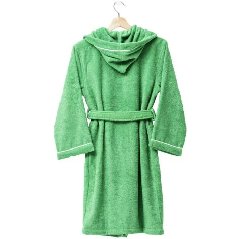 Benetton PEIGNOIR ENFANT 7-14 ANS 380GSM 100% COTON ENFANTS VERT â Image 4