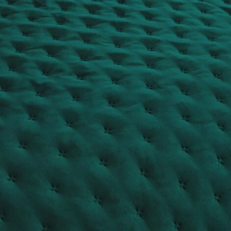 ATMOSPHERA Dessus De Lit Lave 240x260cm Bleu Canard â Image 4