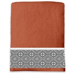 Drap De Douche Esteban 70x130cm Terracotta