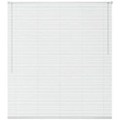 Store Aluminium 100 X 130 Cm Blanc VidaXL