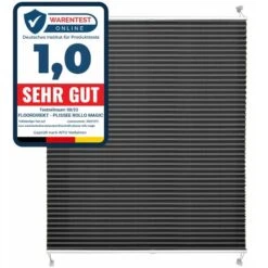 Store Plissé Magic Noir 55 Cm X 100 Cm