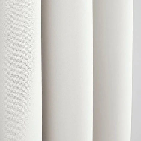 Lot De 2 Rideaux Occultant Blanc 140 X 260 Cm â Image 2