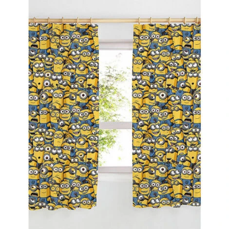 Rideaux Minions Moi Moche Et Méchant - 168 Cm X 137 Cm – Image 2