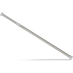 Relaxdays Barre Télescopique Tringle à Rideaux Douche Tige Encadrement Porte Etc. Sans Perçage Inox, 66 - 110 Cm