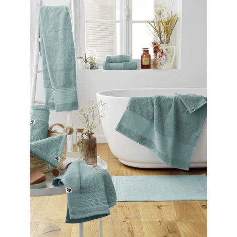 Drap De Bain GARANCE 100% Coton Bio 600 G/m² 70 X 130 Cm – Image 4