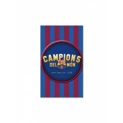 DRAP DE PLAGE 'FCB CAMPIONS'
