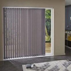 3896 Stores Californiens Madeco 5 Pcs 89mm Gris Translucide Résistant Au Feu 280cm