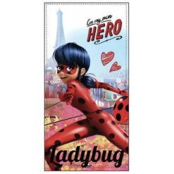 Serviette De Plage En Coton LADYBUG 75x150 Cm