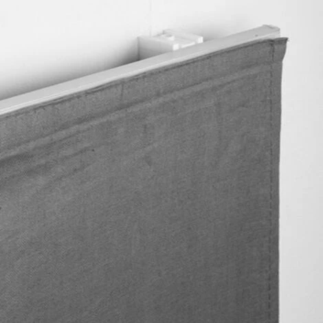 Store Bateau Tamisant 100% Lin - Gamme Must - Gris - L60 X H220cm â Image 4