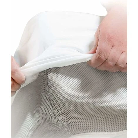 DENUOTOP Couvre-lit Protège-matelas - Dimensions 160x200cm - Surmatelas Imperméable - Protège-matelas - Anti-allergique Aux Acariens Et Aux Moisissures - Respirant En Différents – Image 2