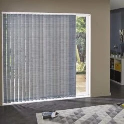 3695 Stores Californiens Madeco 5 Pcs 89mm Translucide Gris-noir 280cm