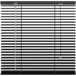 Store Horizontal Decosol Aluminium Noir Mat 25mm 60x130cm