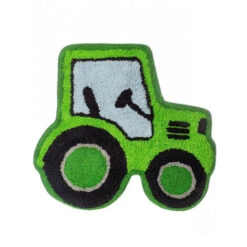 Tapis De Sol En Forme De Tracteur - 55 Cm X 60 Cm