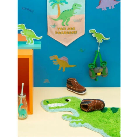 Tapis Dinosaure Rugissant T-Rex - 70 Cm X 48 Cm â Image 2