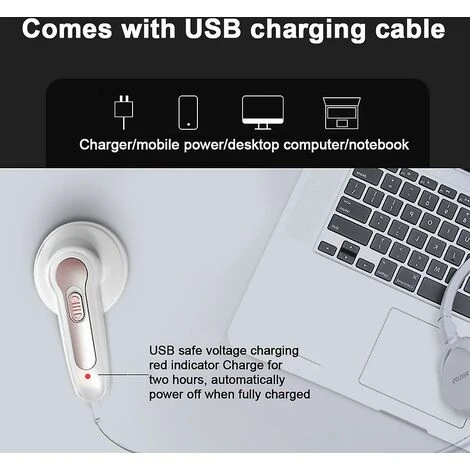 Premier® Rasoir En Tissu, Détachant De Peluches, Rasoir à Chandail électrique, Dissolvant De Fuzz Pill Bobble Pour Tissus, Literie, Vêtements Et – Image 5