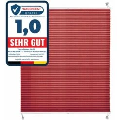 Store Plissé Magic Rouge Foncé 55 X 200 Cm