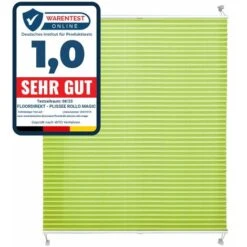 Store Plissé Magic Vert Clair 55 X 150 Cm