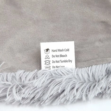 160 X 200 Cm Couverture En Peluche Super Douce Et Chaude En Polaire Double Face (gris) â Image 4