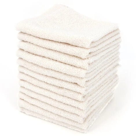 Lot De Serviettes Invité ALPHA 12 Pièces 30x30 Cm