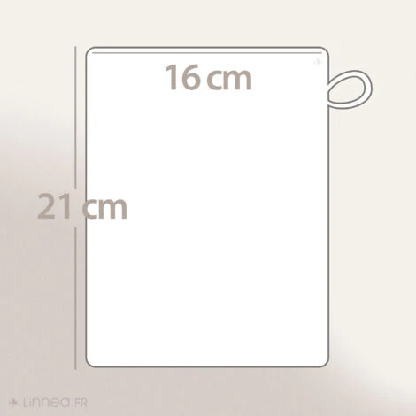 Gant De Toilette 16x21 VINTAGE FLORAL â Image 5