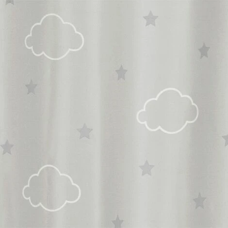 ATMOSPHERA Rideau Occultant Phosphorescent Enfant Nuages - 140 X 250 â Image 2