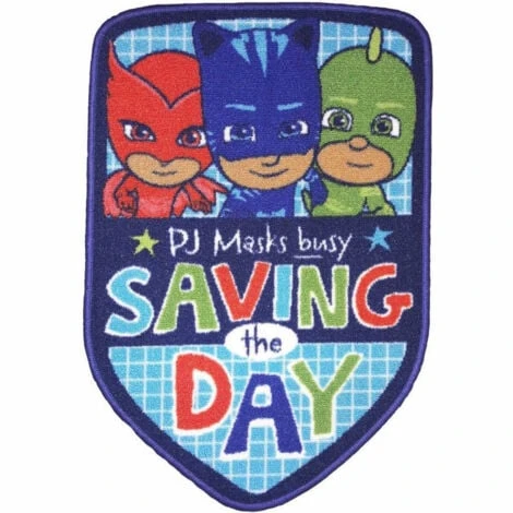 Tapis Pyjamasques -Saving The Day- - 80 X 50 Cm