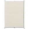 Store Plissé 40x125 Cm Crème VidaXL