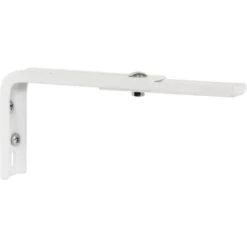 Lot De 2 équerres Réglables Déport Entre 10 Et 16,5cm - Blanches