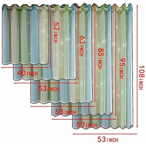 Rideaux Occultants Thermiques Isolants Avec Etoiles 100Polyester,pour Salon,Chambre,Chambre D'enfants,Gris,1 Pièce L 134CM H 160CM – Image 4