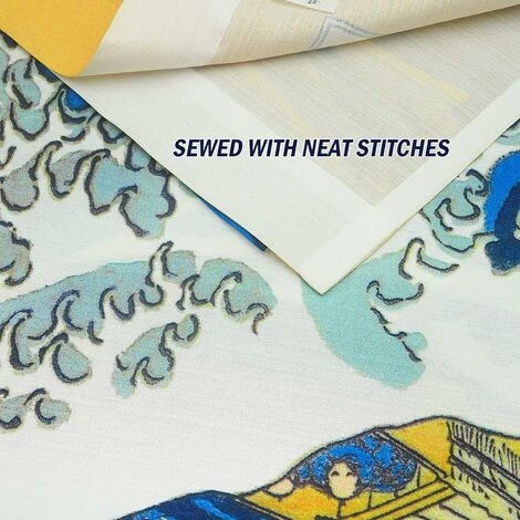 Rideau De Porte Japonais La Grande Vague Au Large De Kanagawa Mount Fuji Porte Tapisserie Suspendue Pour La Décoration De La Maison 85 X150 Cm – Image 5