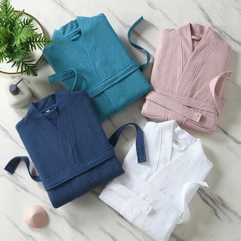 Peignoir Enfant Avec Capuche, Noué – Image 3